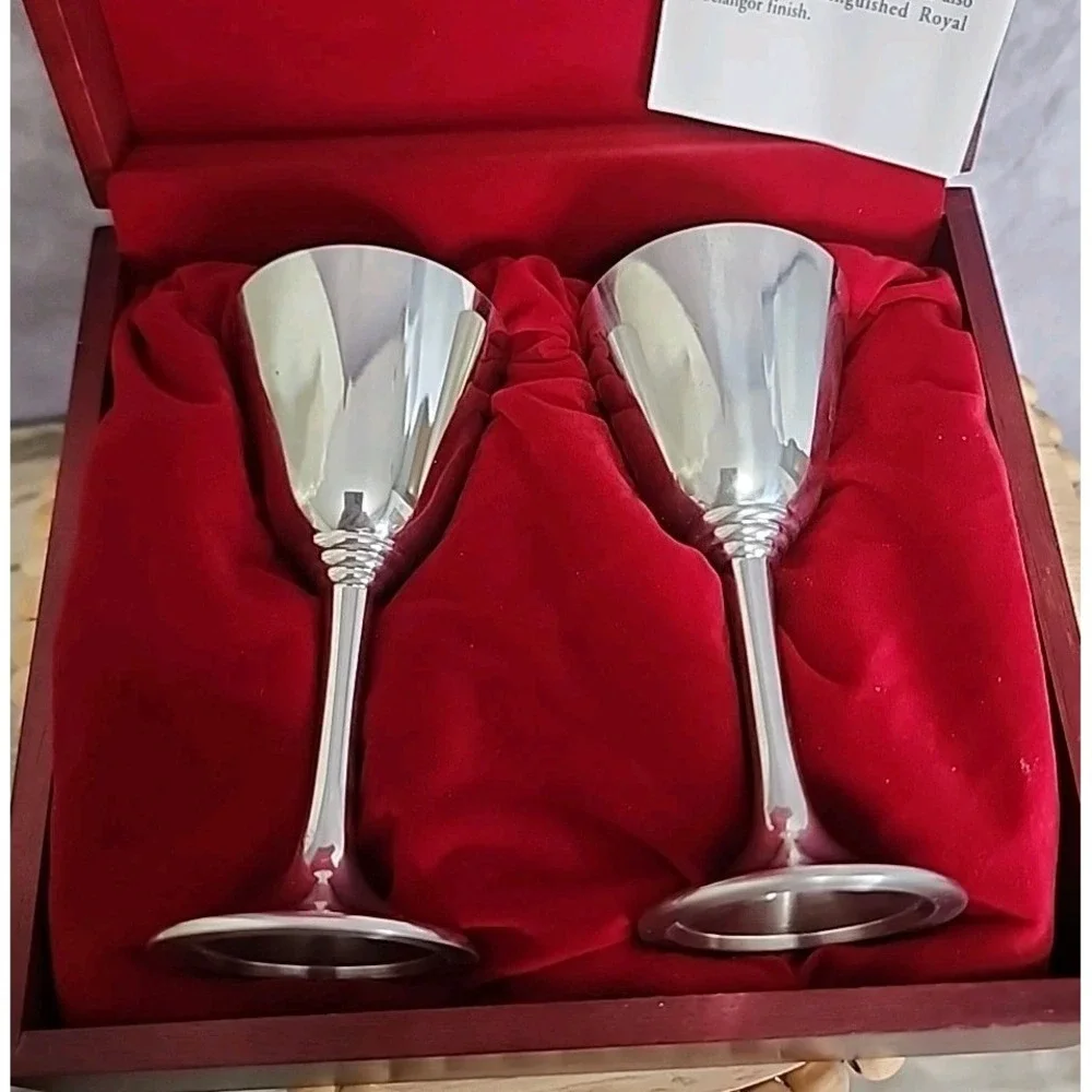 Royal Selangor Wine Cup Goblets 4.75